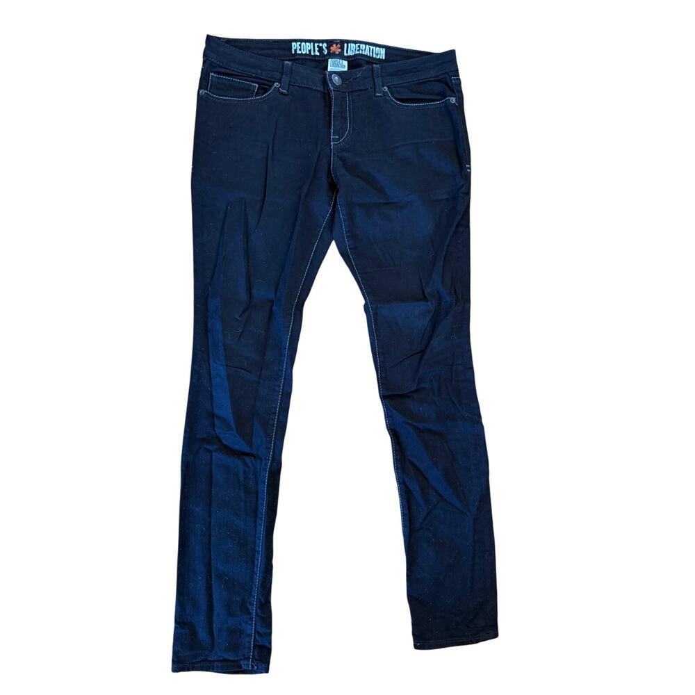 People's Liberation black‎ denim jeans